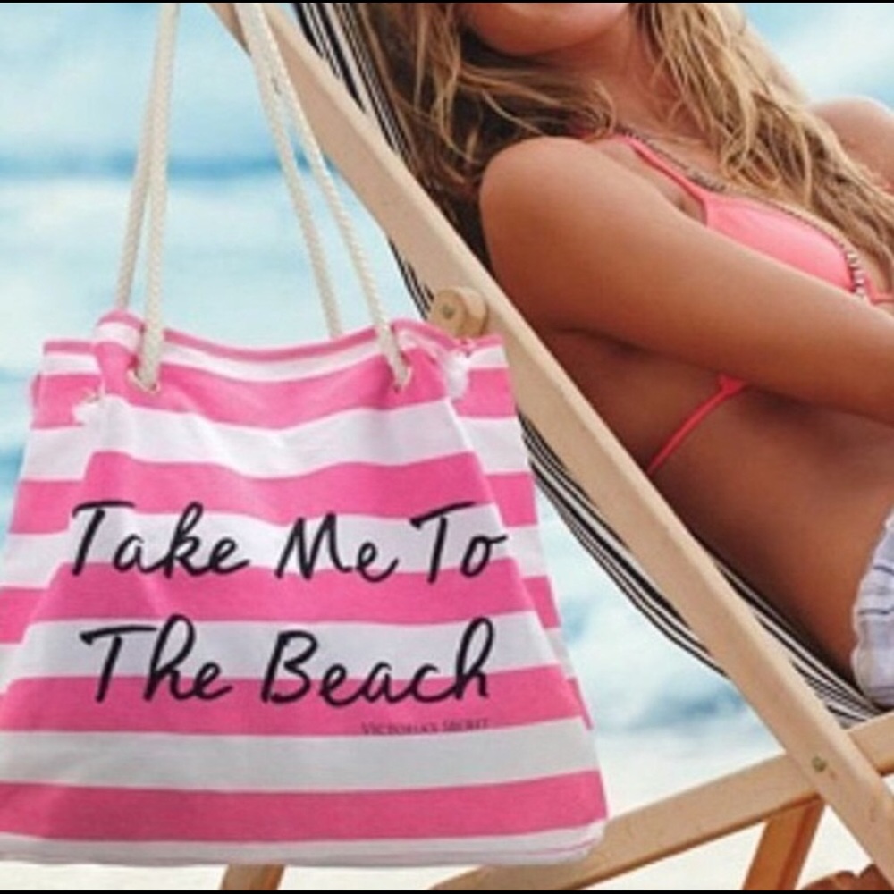 NWT Take Me To The Beach Tote VS